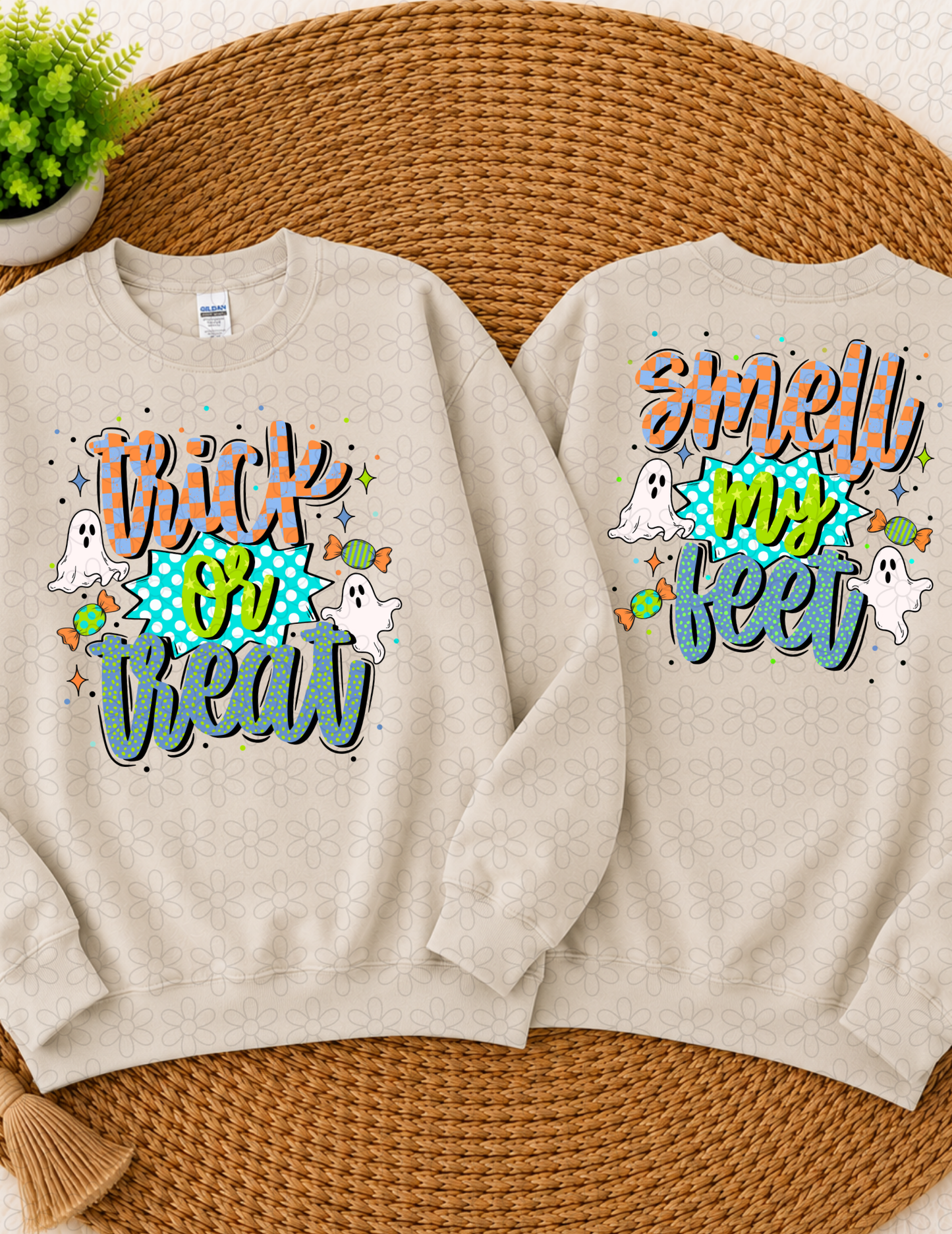 SMELL MY FEET (FRONT AND BACK IMAGE)