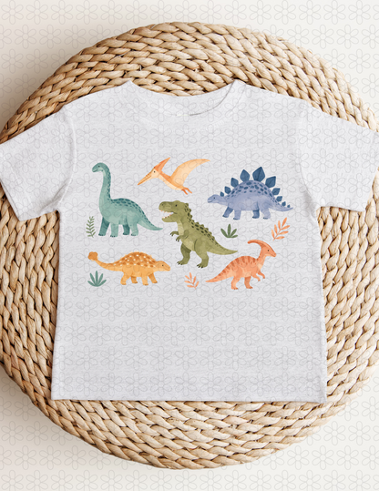 WATERCOLOR DINOS